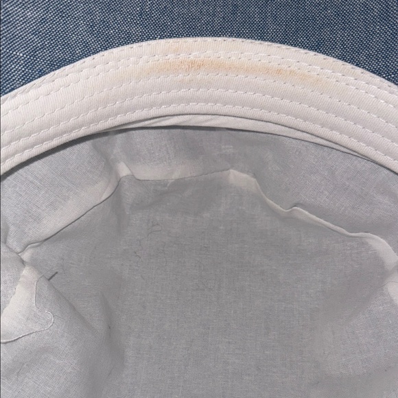 Melrose and Market Blue Denim Nautical Newsboy Cap with Cream Rope Accent OS - Picture 5 of 6